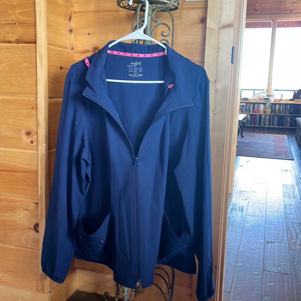 Ladies scrub jacket